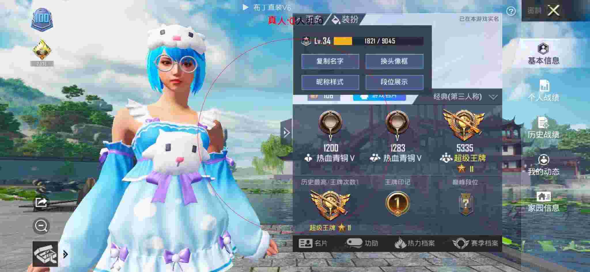 和平精英布丁直装透视 - 和平精英主播挂机暖心的小熊熊辅助预览图